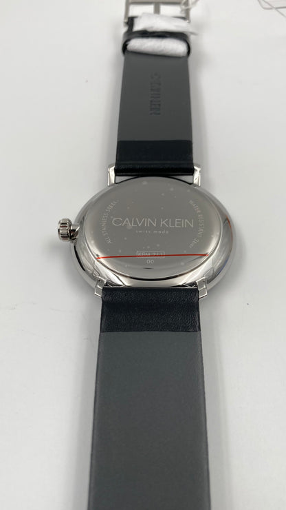 New Swiss Made CALVIN KLEIN High Noon Quartz Blue Dial Men's Watch