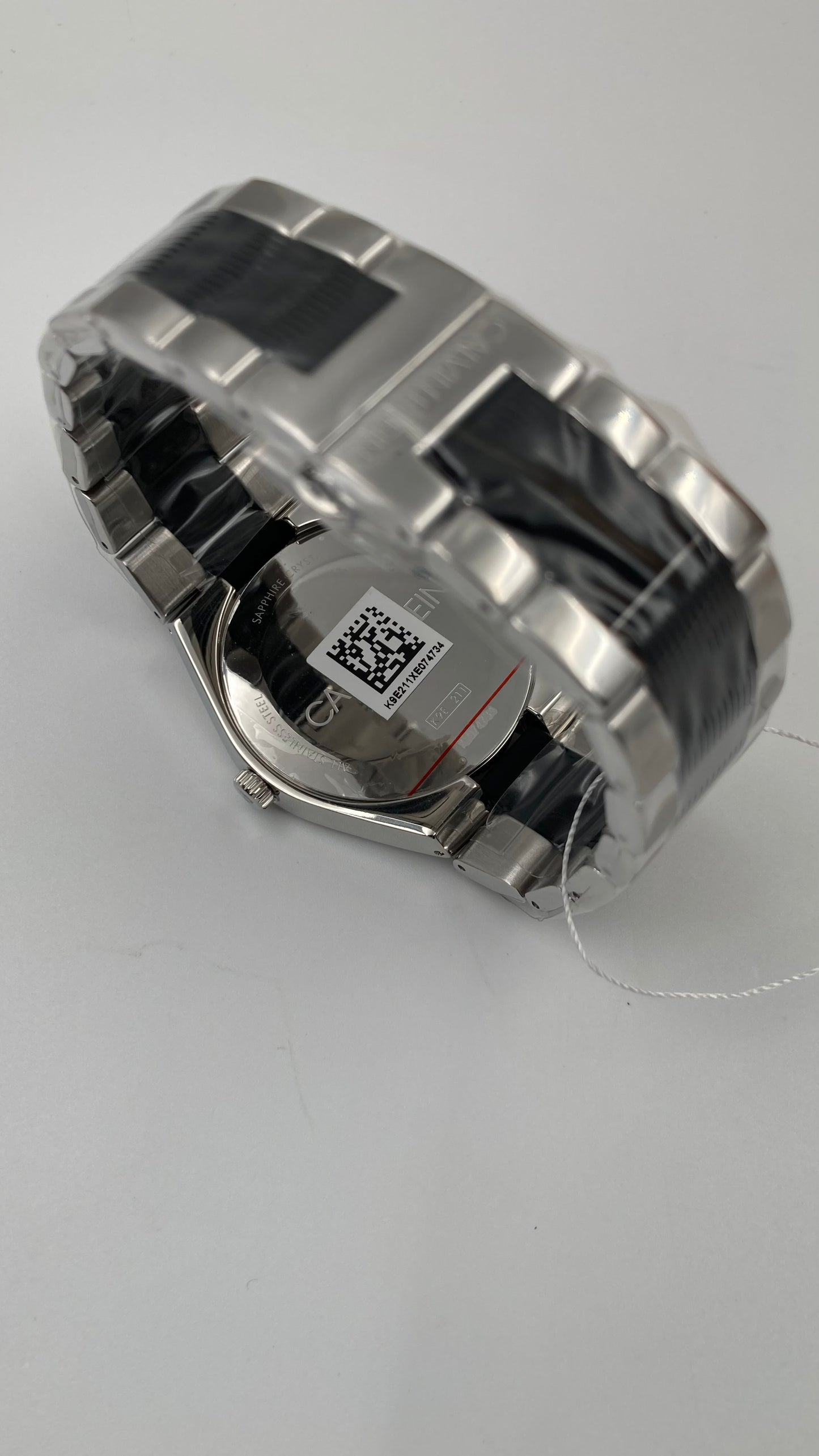 New Swiss Made CALVIN KLEIN Contra Quartz Black Dial Men's Watch