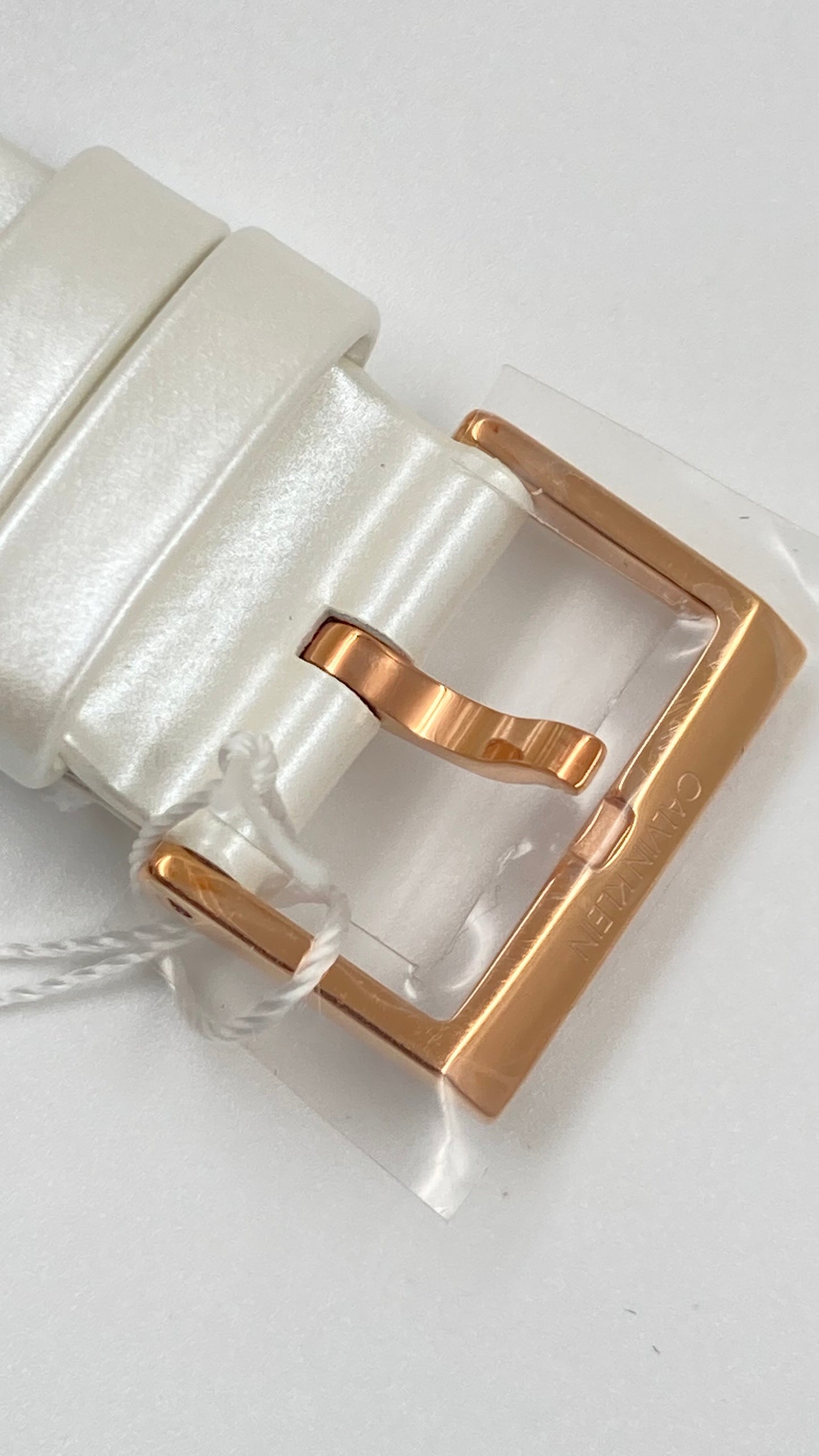 New Swiss Made CALVIN KLEIN Established Quartz Silver Dial Ladies Watch