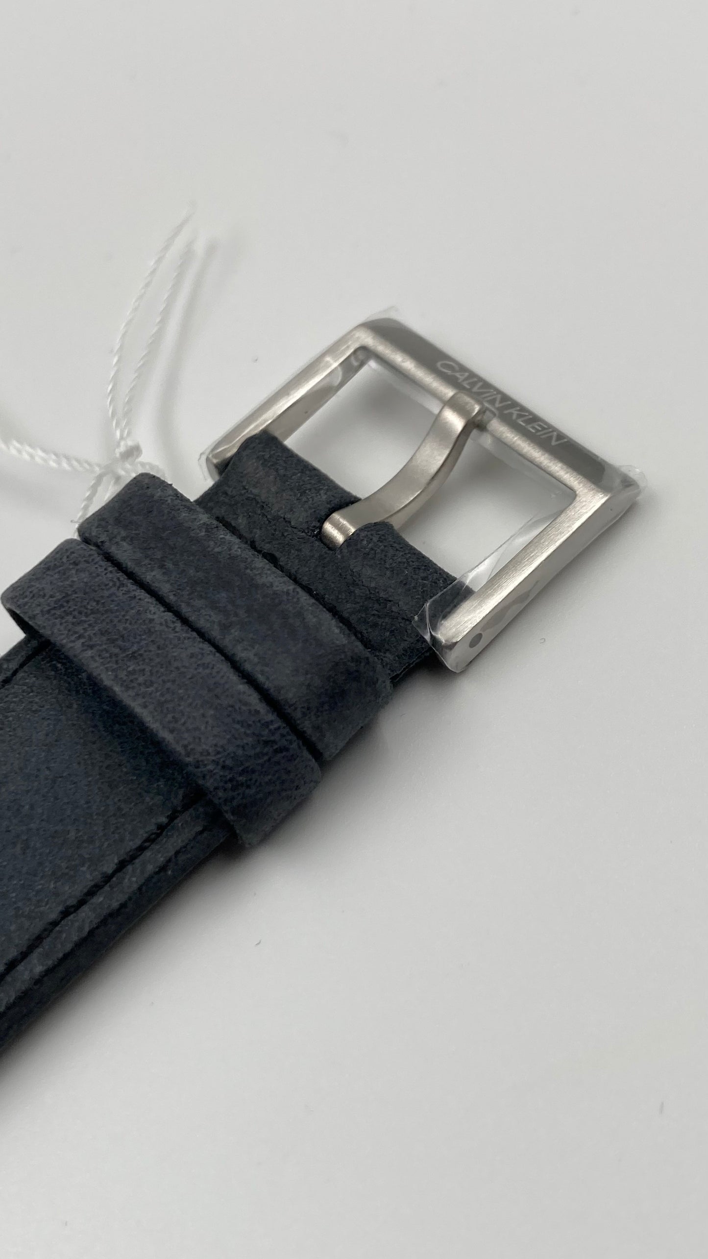 Neue, in der Schweiz hergestellte CALVIN KLEIN Fraternity Quarz-Herrenuhr mit schwarzem Zifferblatt