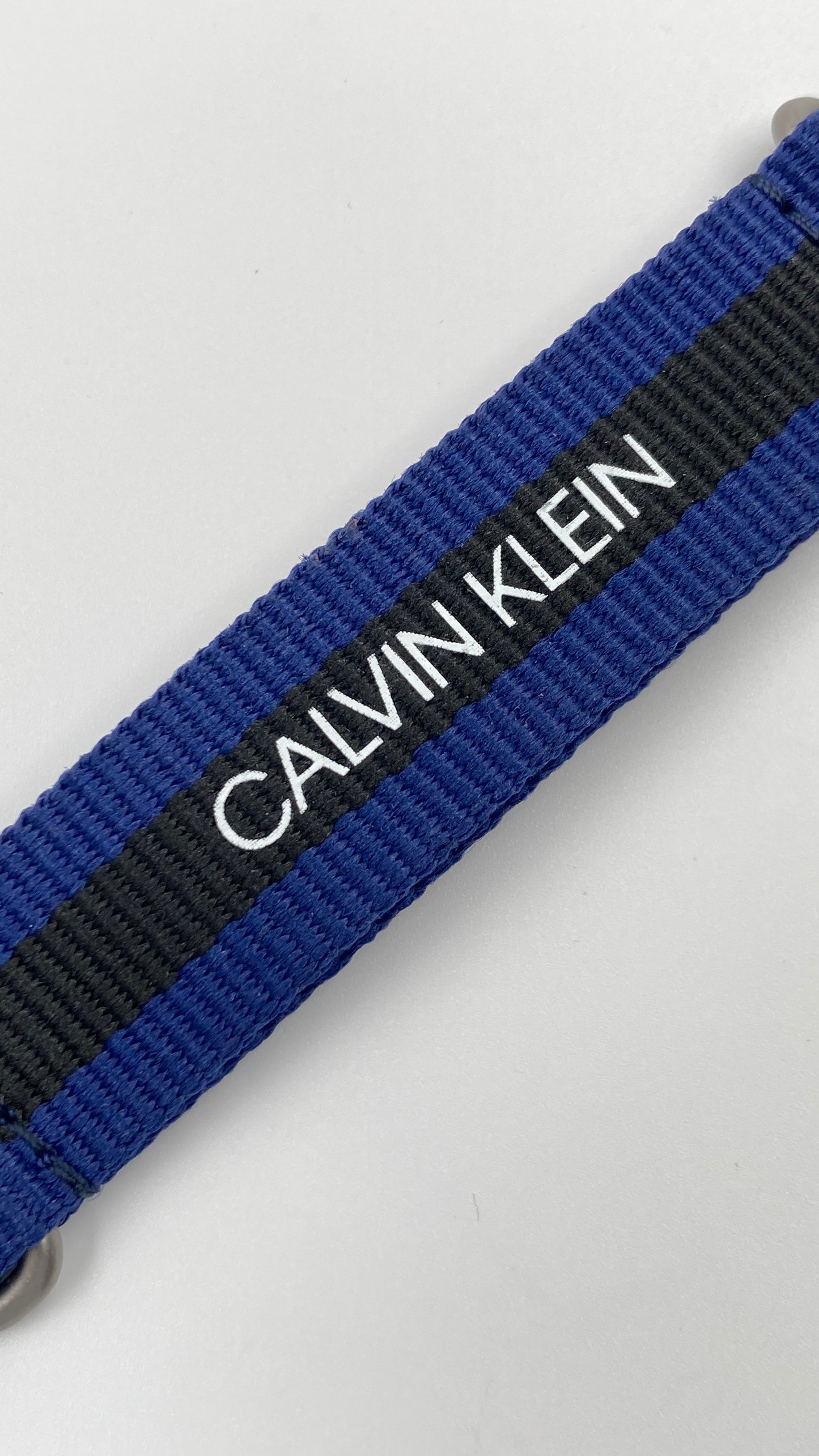 New Swiss Made CALVIN KLEIN Fraternity Blue Dial Men's Quartz Watch