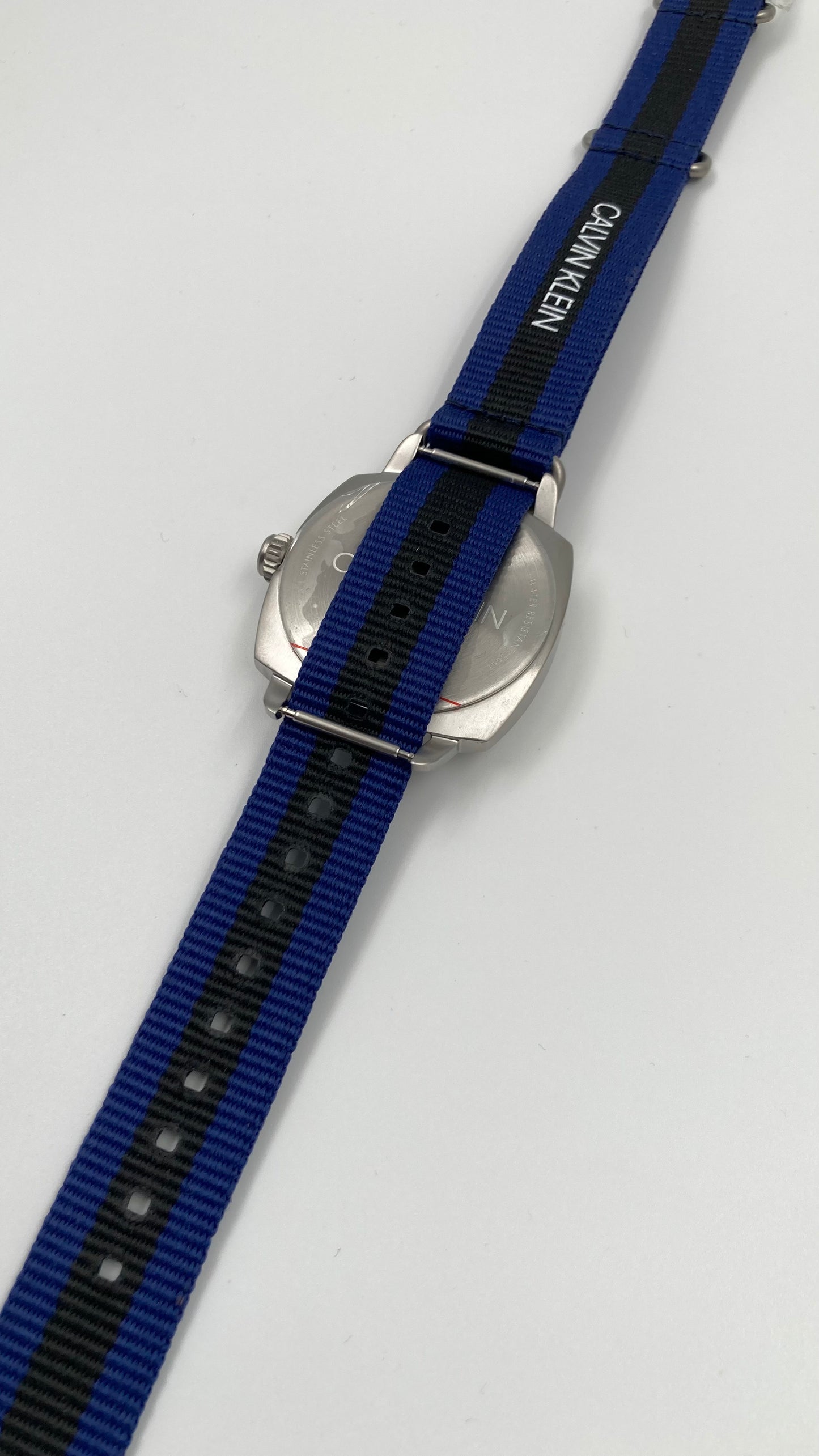 New Swiss Made CALVIN KLEIN Fraternity Blue Dial Men's Quartz Watch