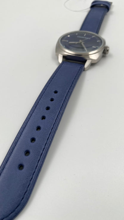New Swiss Made CALVIN KLEIN Fraternity Quartz Blue Dial Men's Watch