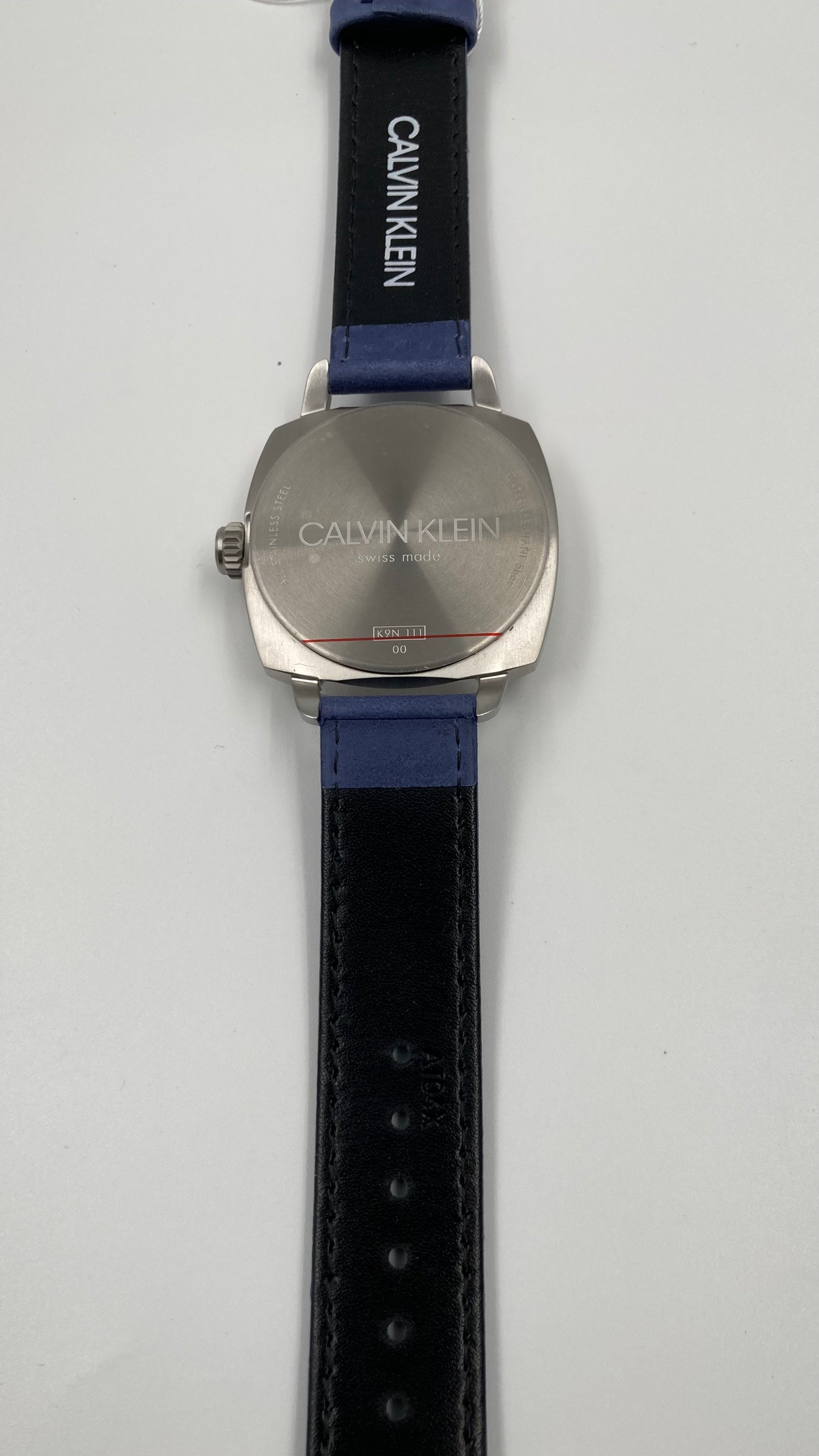 New Swiss Made CALVIN KLEIN Fraternity Quartz Blue Dial Men's Watch