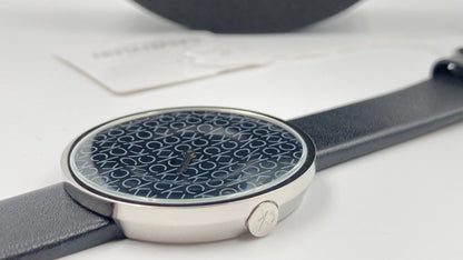 Neue, in der Schweiz hergestellte CALVIN KLEIN-Quarzuhr für Damen mit schwarzem Zifferblatt