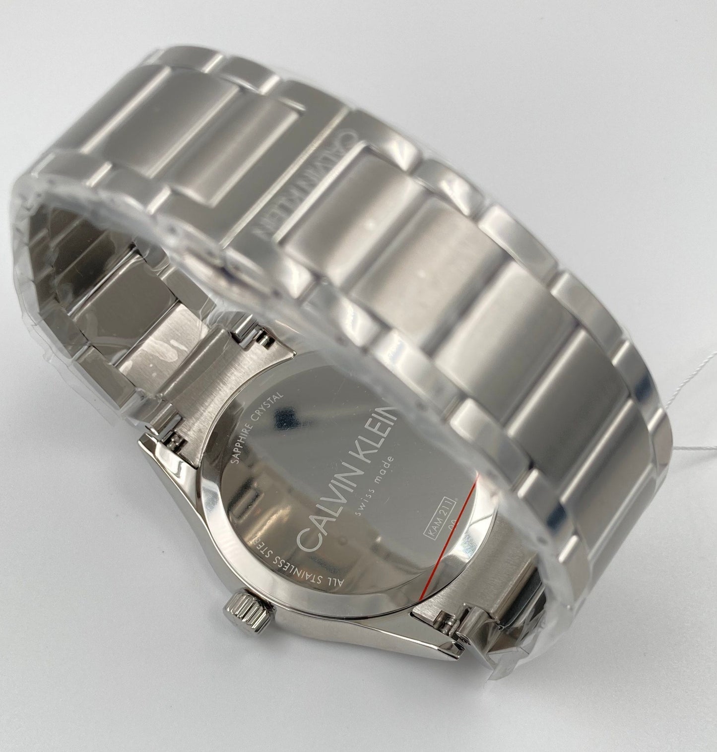 New Swiss Made CALVIN KLEIN Completion Quartz Silver Dial Men's Watch