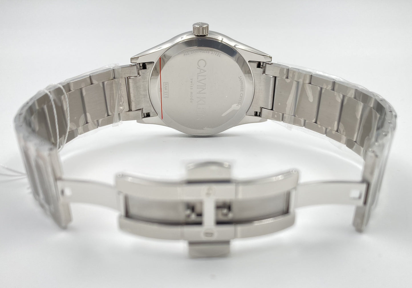 New Swiss Made CALVIN KLEIN Completion Quartz Silver Dial Men's Watch