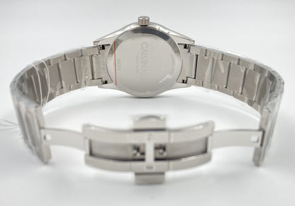 New Swiss Made CALVIN KLEIN Completion Quartz Silver Dial Men's Watch