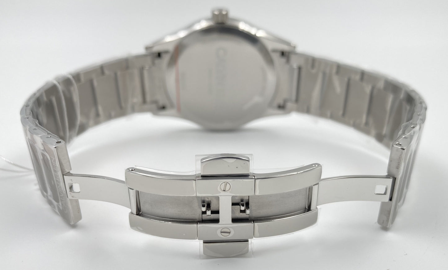 New Swiss Made CALVIN KLEIN Completion Quartz Silver Dial Men's Watch