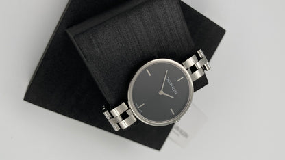 New Swiss Made CALVIN KLEIN Elegance Quartz Black Dial Ladies Watch