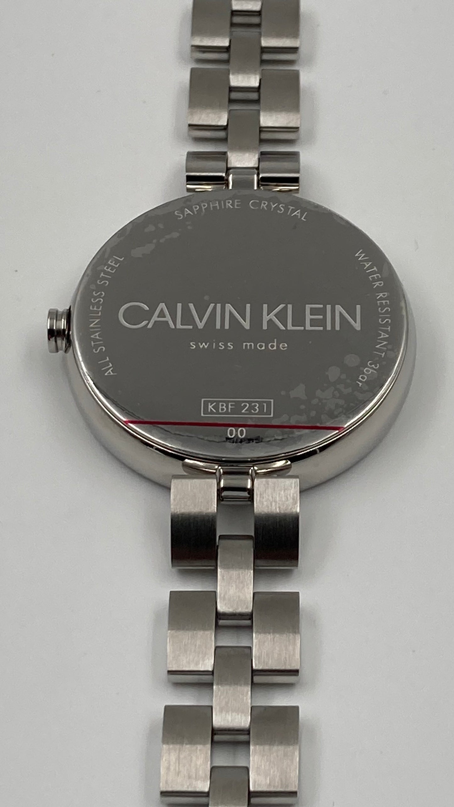 New Swiss Made CALVIN KLEIN Elegance Quartz Black Dial Ladies Watch