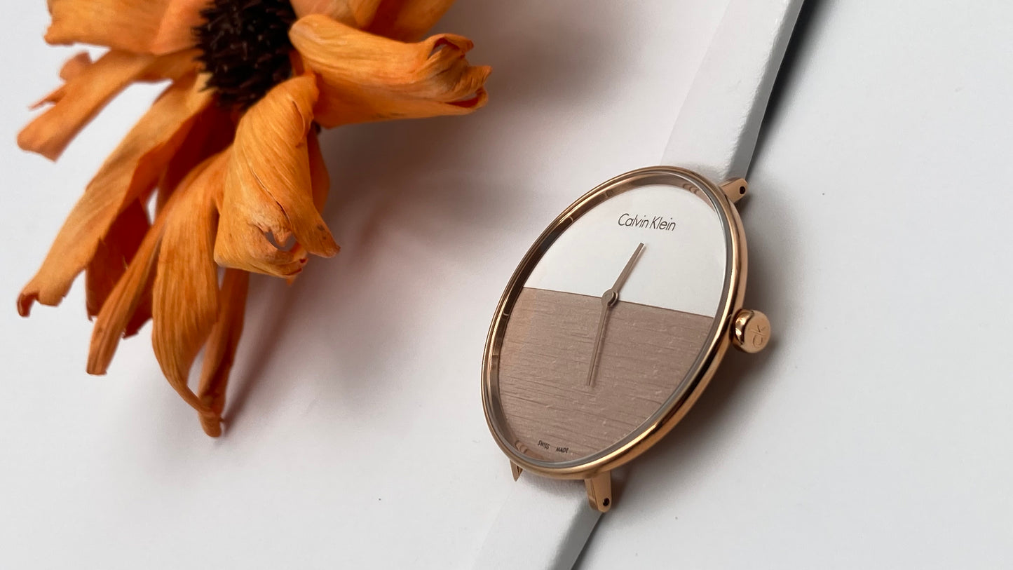 New Swiss Made CALVIN KLEIN Rise Quartz Ladies Watch