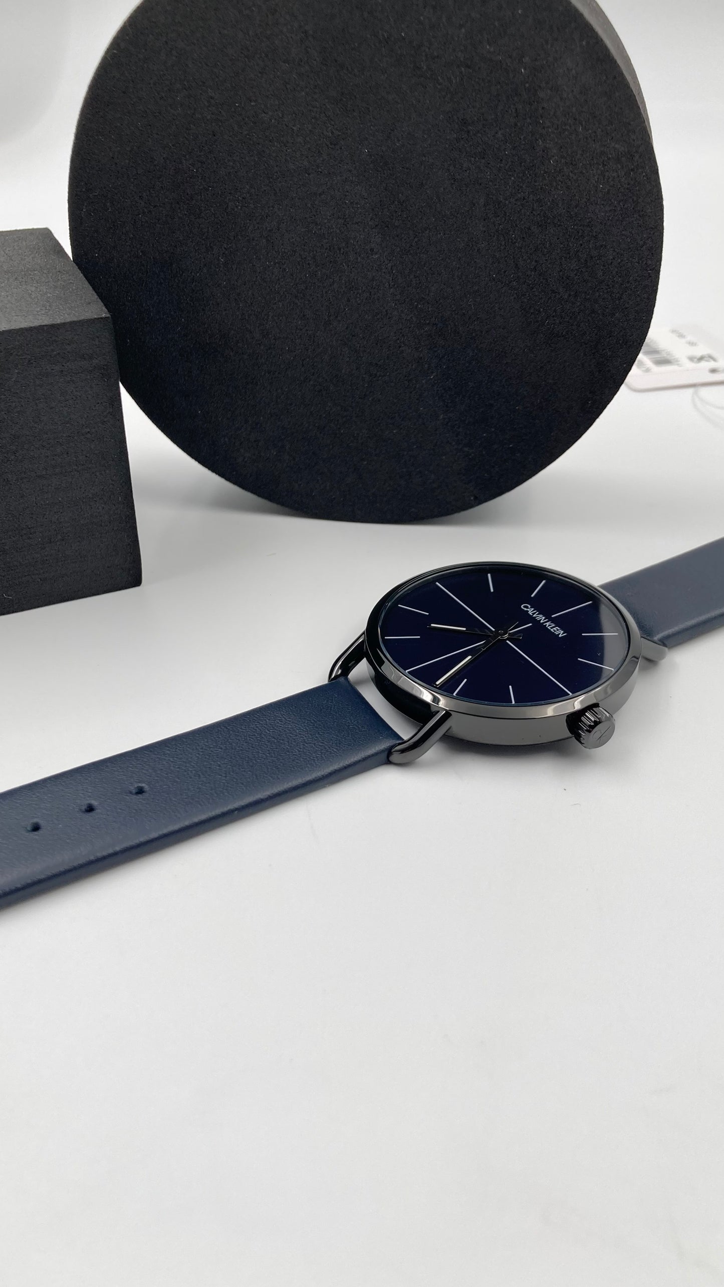 New Swiss Made CALVIN KLEIN Even Quartz Blue Dial Ladies Watch