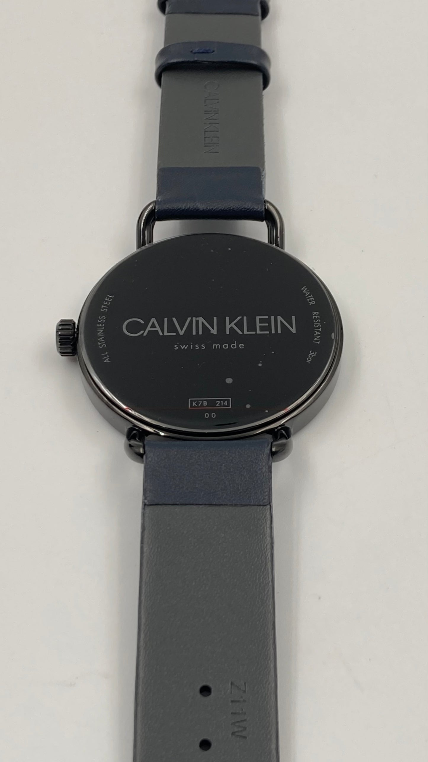 New Swiss Made CALVIN KLEIN Even Quartz Blue Dial Ladies Watch
