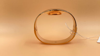 Neue, in der Schweiz hergestellte CALVIN KLEIN Seamless Damenuhr mit mittlerem Armreif und silbernem Zifferblatt