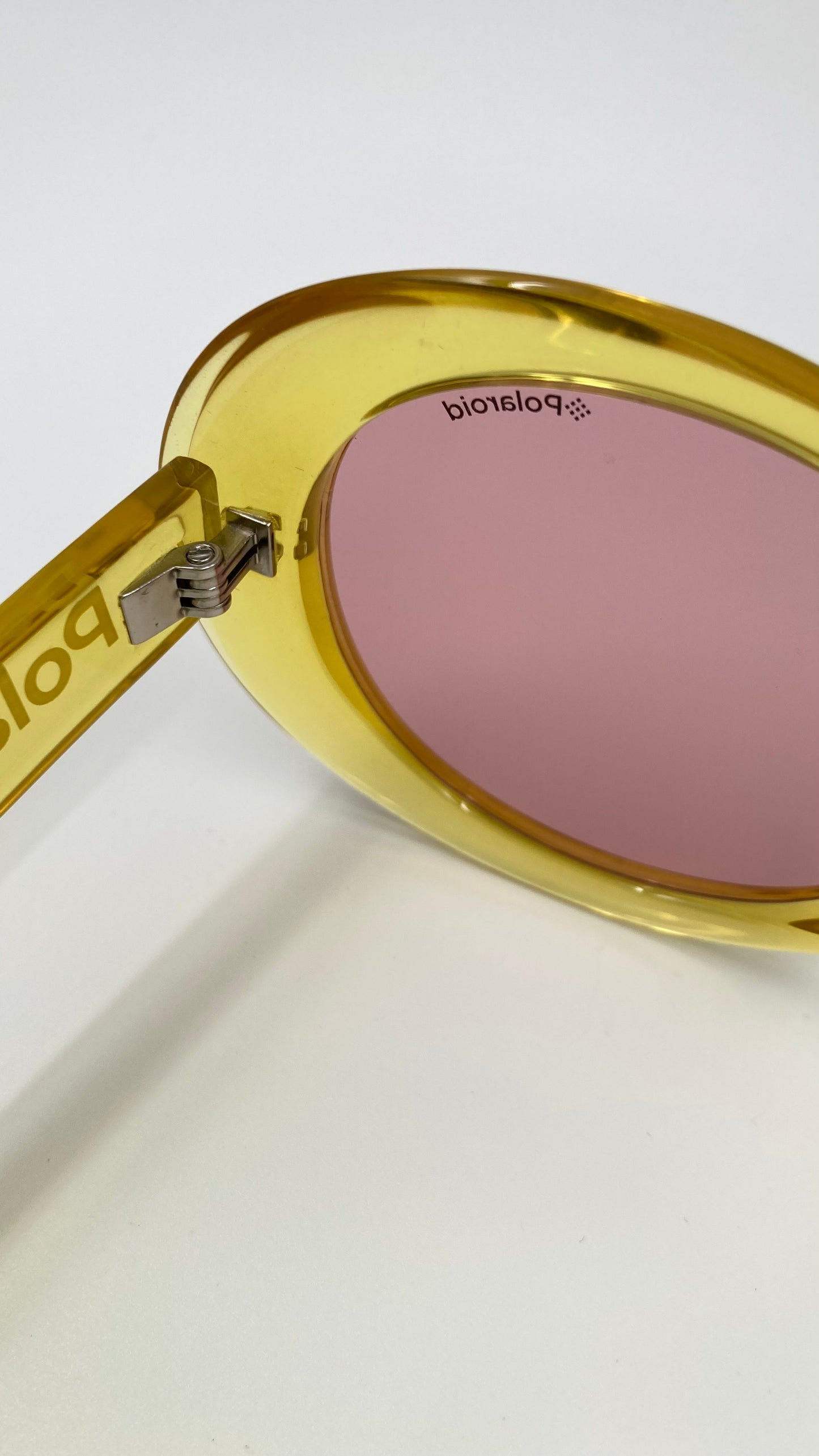 *NEW* POLAROID PLD6052/S-40G0F SUNGLASSES - YELLOW/PINK PURPLE
