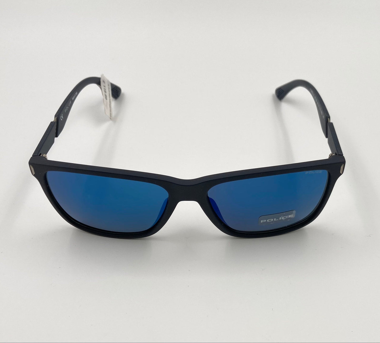 *NEW* POLICE SPL529 SPEED 5892EB RUBBERIZED POLARIZED SUNGLASSES - FULL BLUE