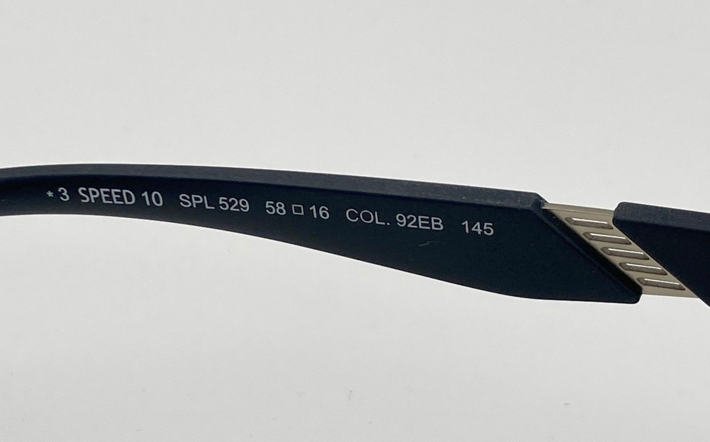 *NEW* POLICE SPL529 SPEED 5892EB RUBBERIZED POLARIZED SUNGLASSES - FULL BLUE