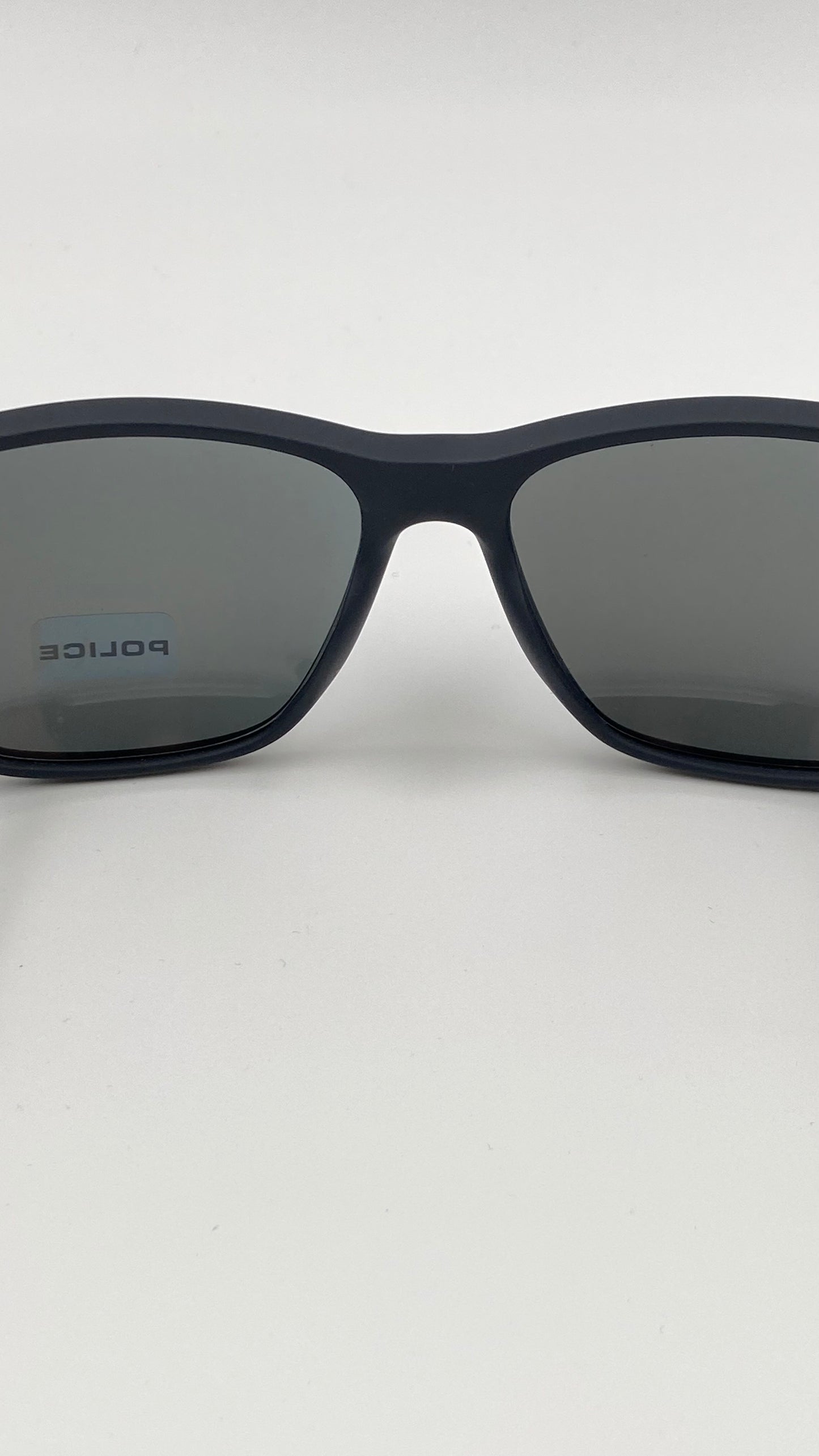 *NEW* POLICE SPL529 SPEED 5892EB RUBBERIZED POLARIZED SUNGLASSES - FULL BLUE