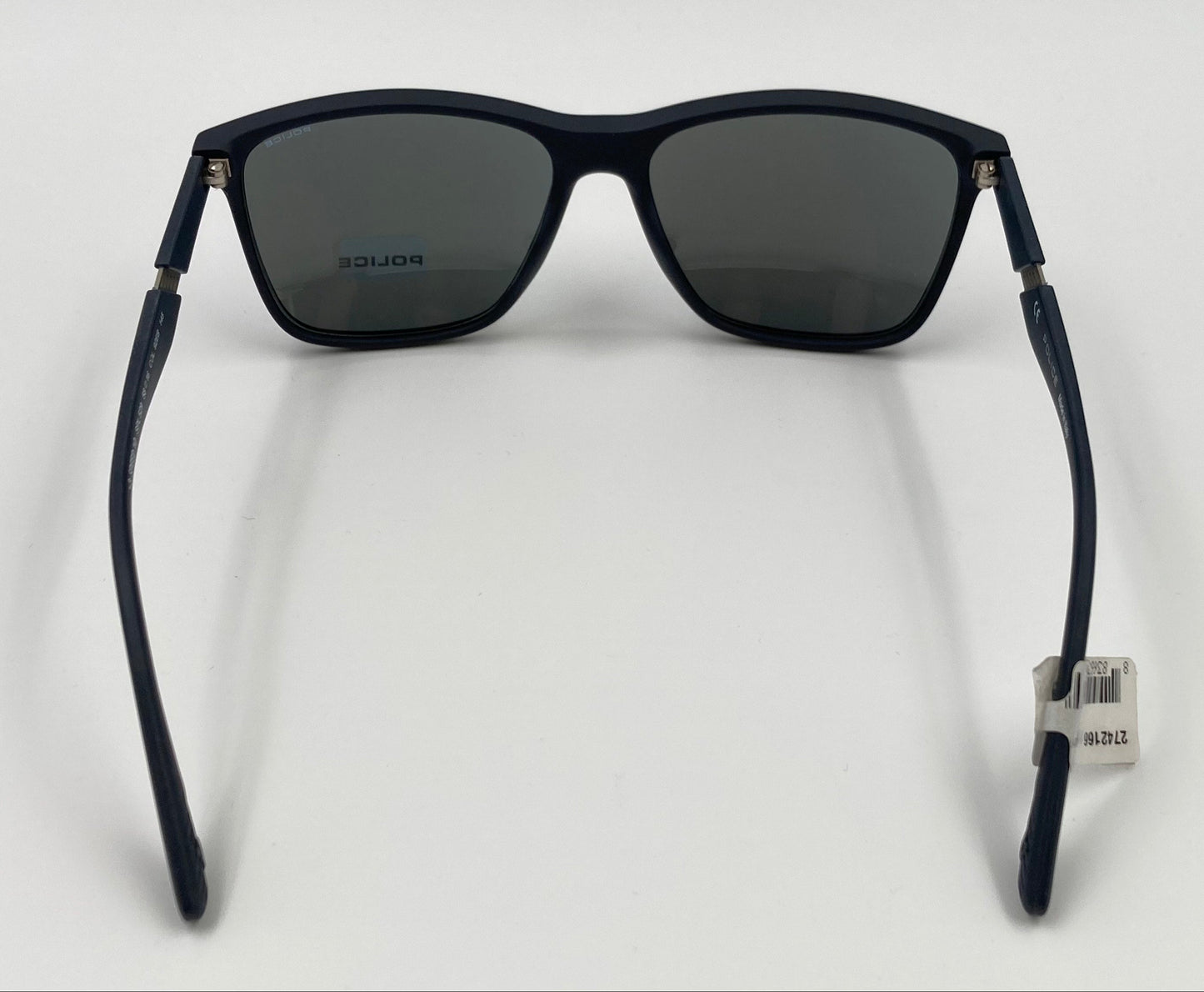 *NEW* POLICE SPL529 SPEED 5892EB RUBBERIZED POLARIZED SUNGLASSES - FULL BLUE