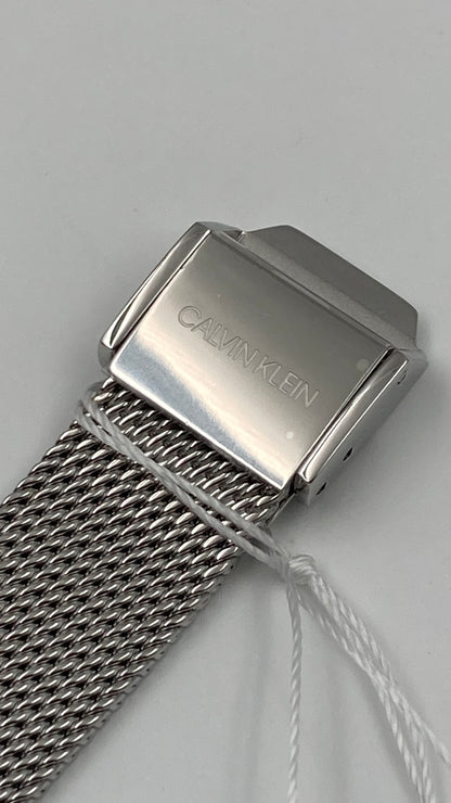 New Swiss Made CALVIN KLEIN Even Quartz White Dial Ladies Watch