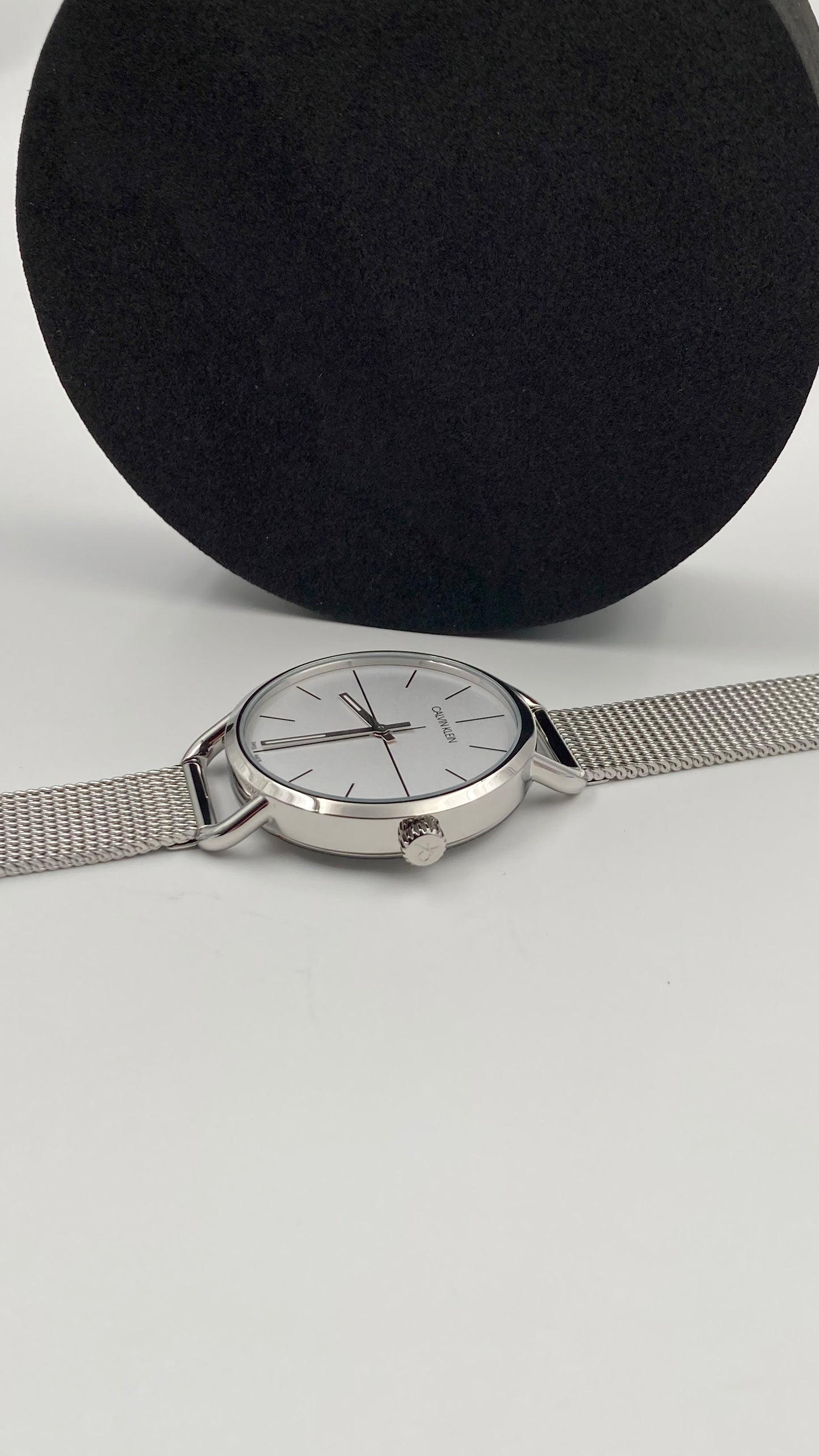 New Swiss Made CALVIN KLEIN Even Quartz White Dial Ladies Watch