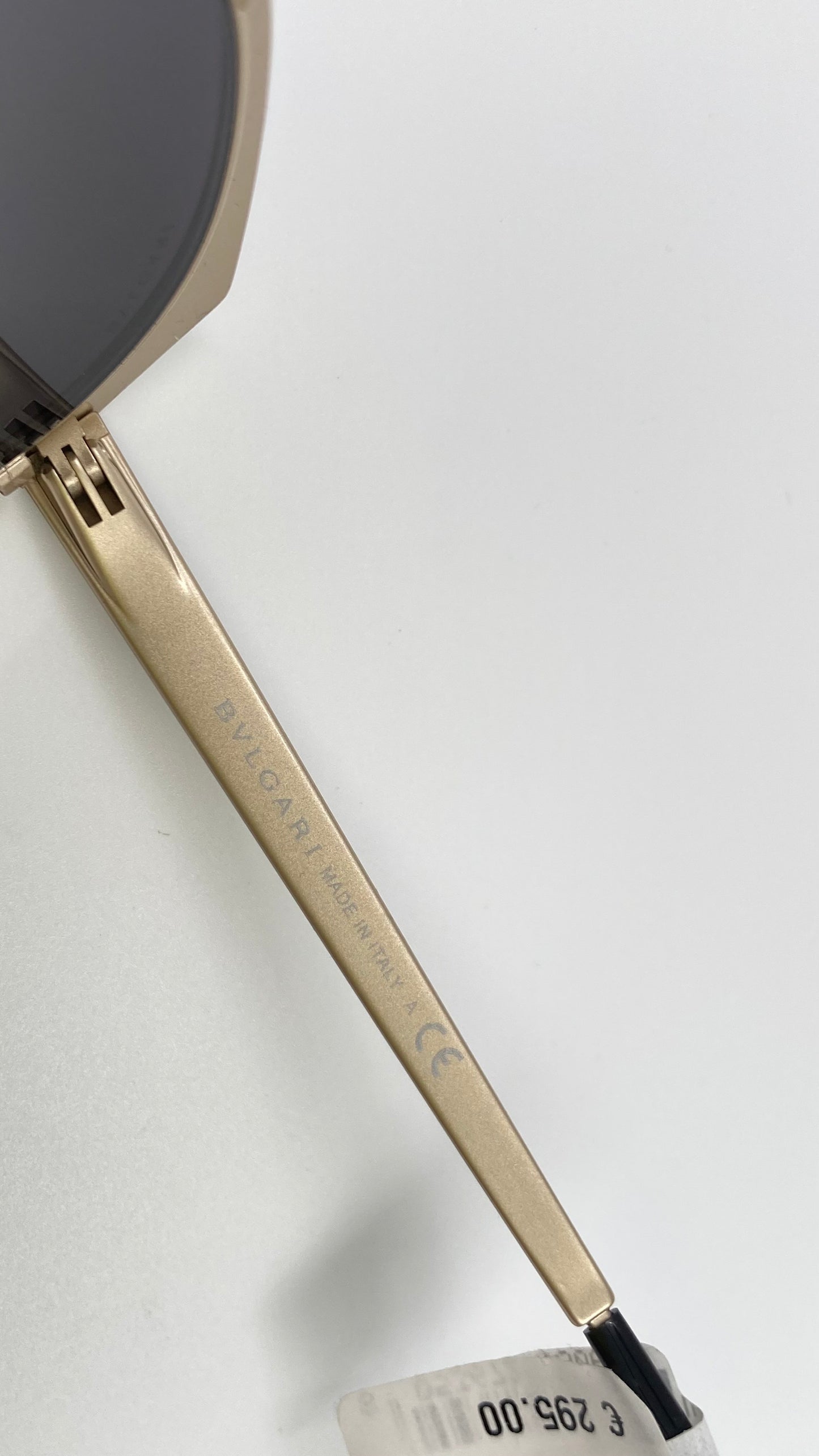 *NEW* BVLGARI SERPENTI SUNGLASSES BV6095 2024/8G - YELLOW GOLD/BLACK