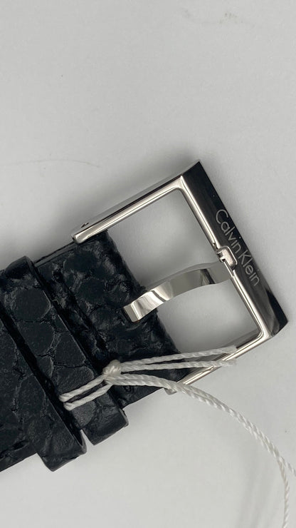 Neue, in der Schweiz hergestellte CALVIN KLEIN „Spellbound“ Damenuhr mit grauem Zifferblatt