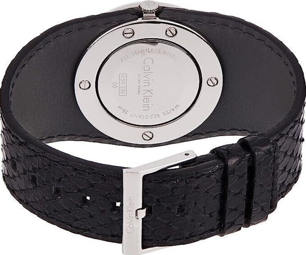 Neue, in der Schweiz hergestellte CALVIN KLEIN „Spellbound“ Damenuhr mit grauem Zifferblatt