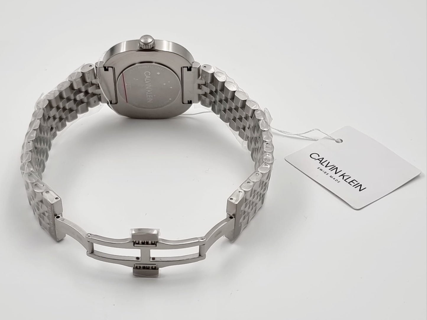 New Swiss Made CALVIN KLEIN Squarely Quartz Black Dial Men's Watch