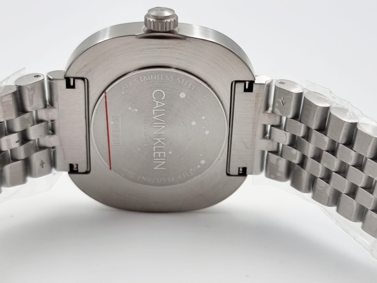 New Swiss Made CALVIN KLEIN Squarely Quartz Black Dial Men's Watch