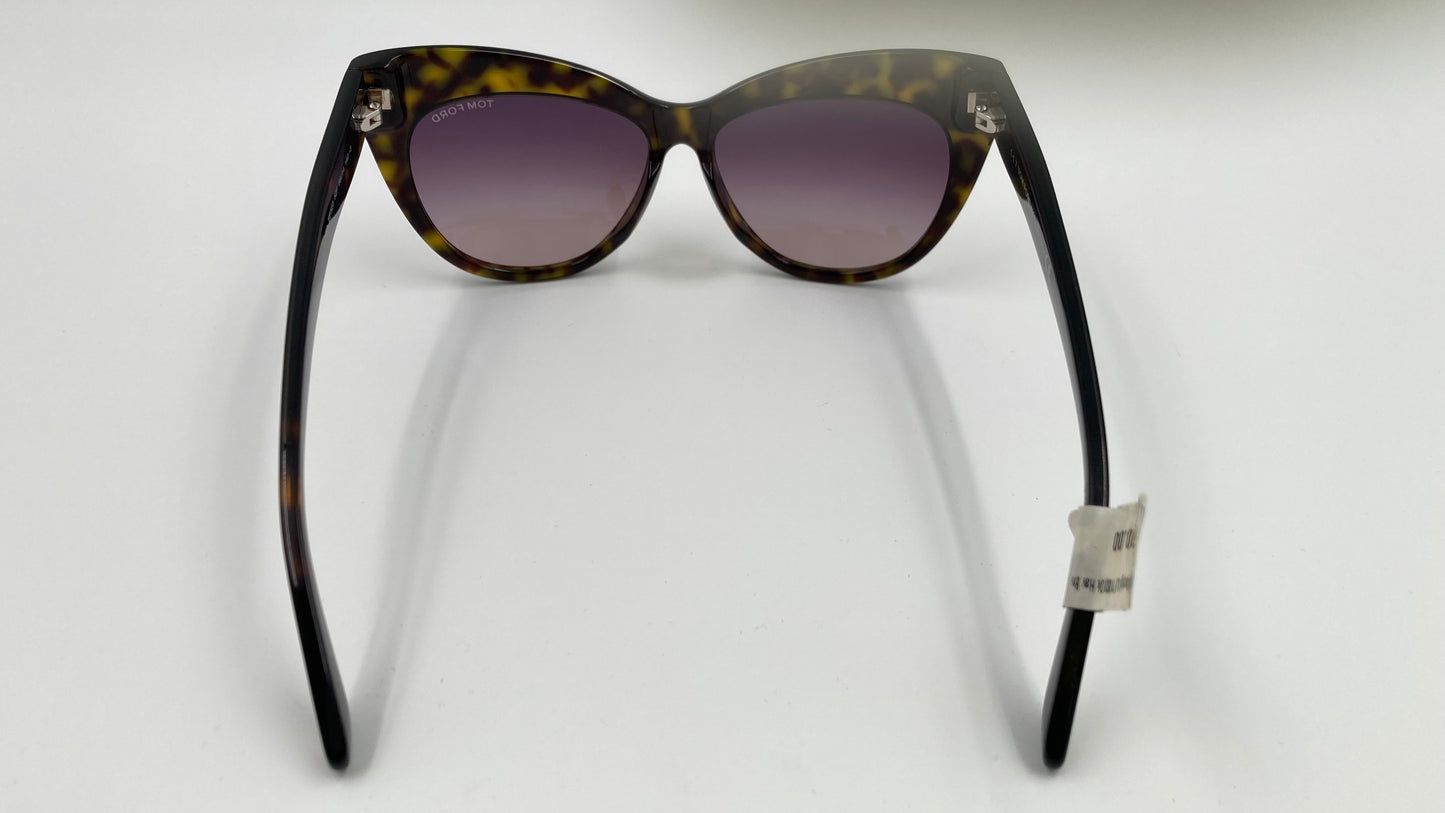 *NEW* TOM FORD FT0523 NIKA SUNGLASSES - DARK HAVANA BROWN