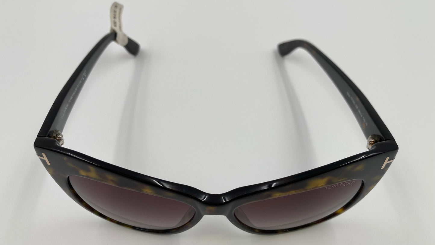 *NEW* TOM FORD FT0523 NIKA SUNGLASSES - DARK HAVANA BROWN