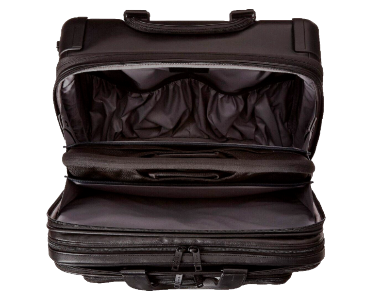 New TUMI ALPHA 2 DELUXE BUSINESS TROLLEY WITH LAP TOP BAG