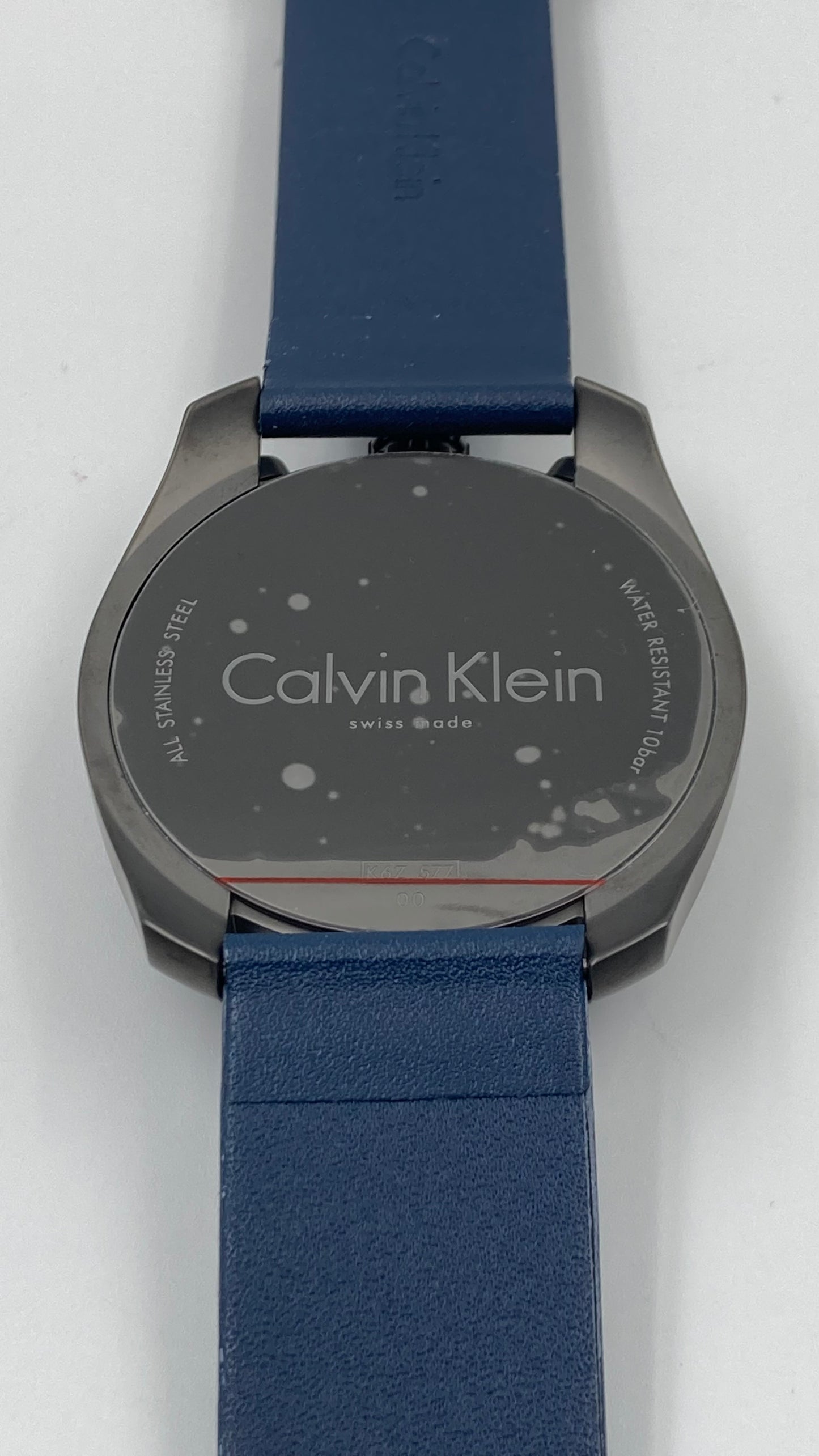 New Swiss Made CALVIN KLEIN Control Chronograph Grey Dial Men's Watch