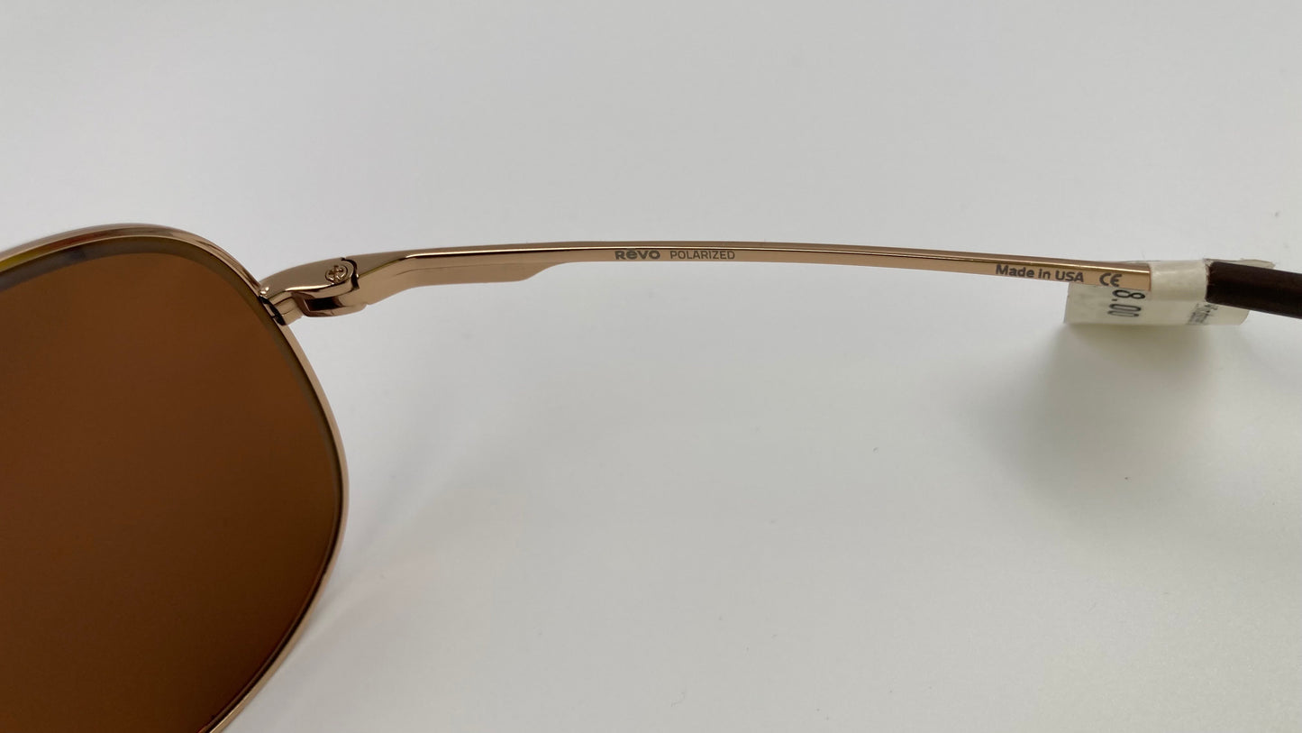 *NEW* REVO WINDSPEED RE3087 SUNGLASSES - GOLD/GREEN