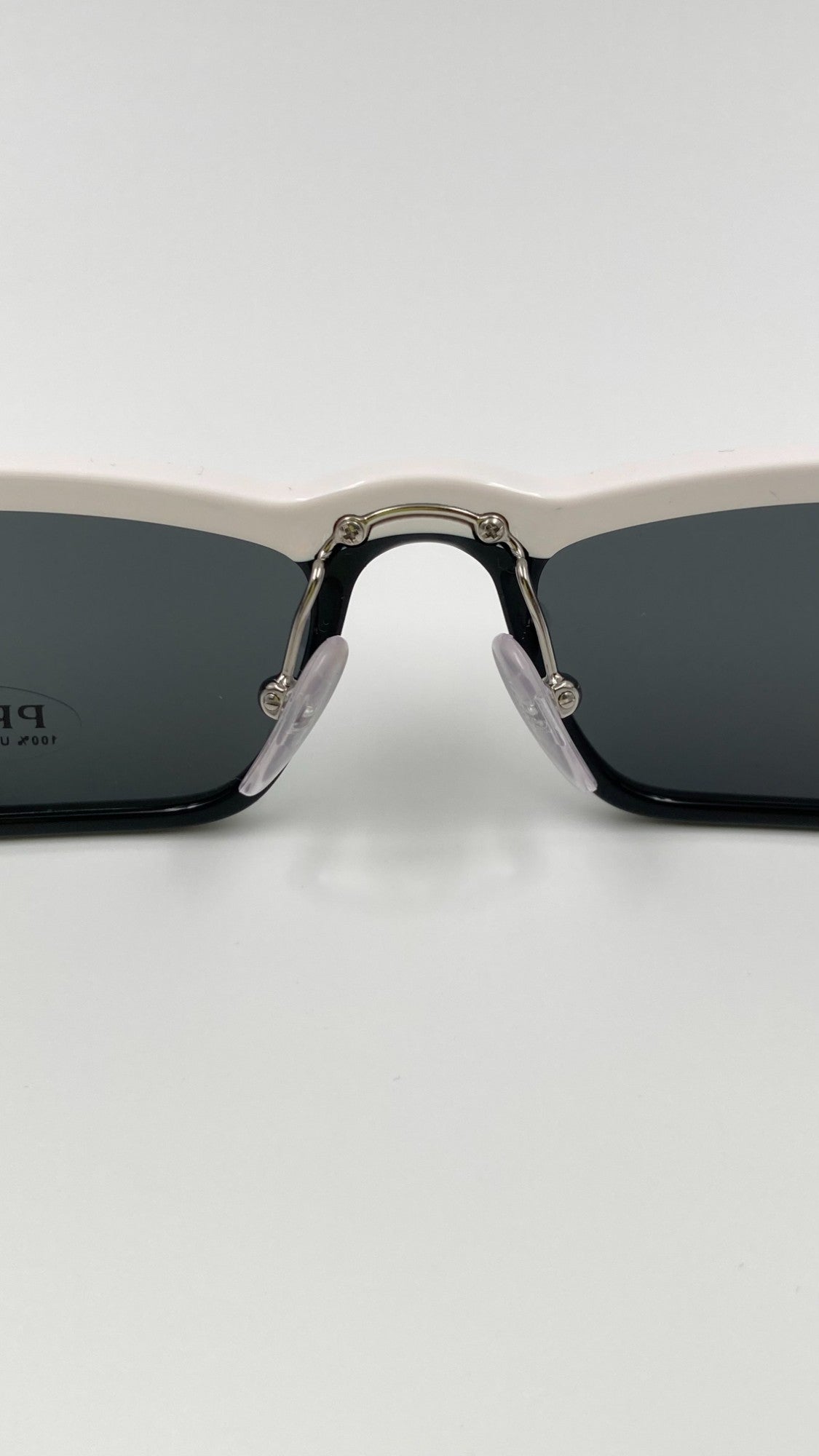 *NEW* PRADA ULTRAVOX SPECIAL COLLECTION SPR19U YC4 5S0 SUNGLASSES - BLACK/WHITE