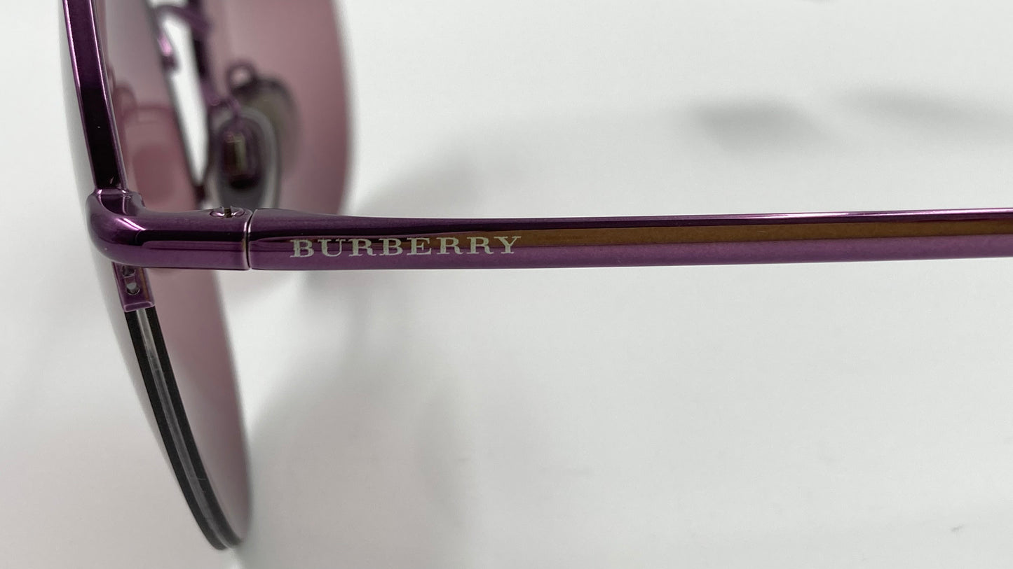*NEW* BURBERRY B3101 1270/W9 SUNGLASSES - PINK/PURPLE