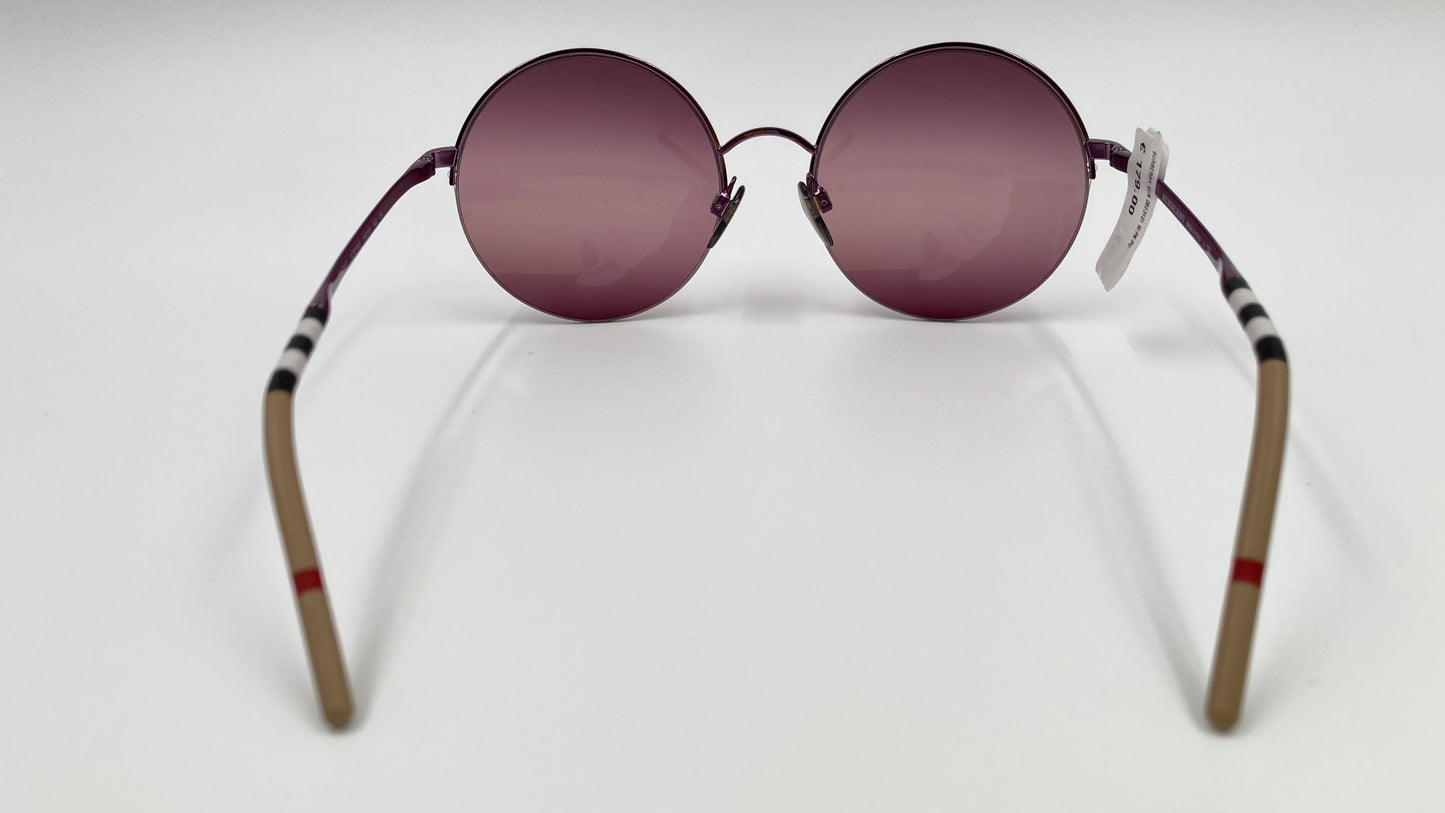 *NEW* BURBERRY B3101 1270/W9 SUNGLASSES - PINK/PURPLE