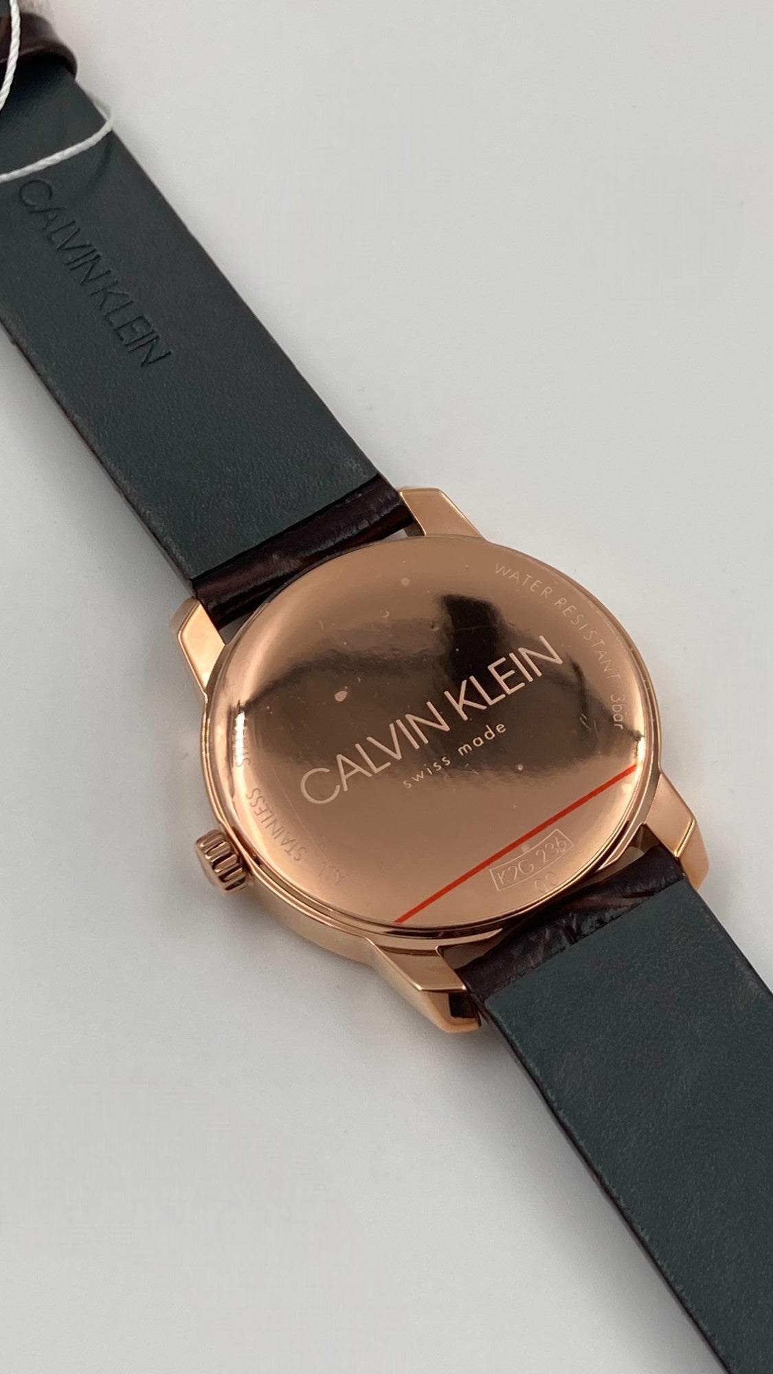 New Swiss Made CALVIN KLEIN City Quartz Silver Dial Ladies Watch