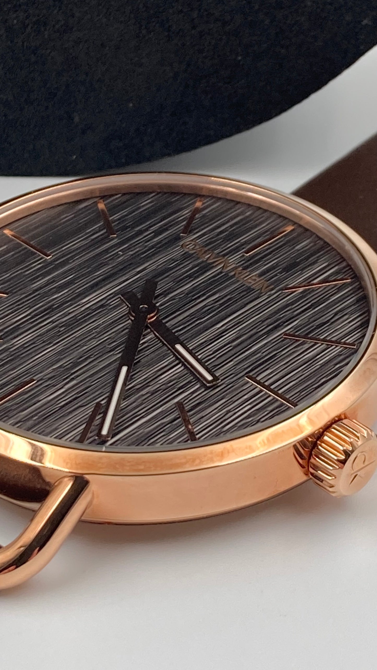 New Swiss Made CALVIN KLEIN Even Quartz Black Dial Men's Watch