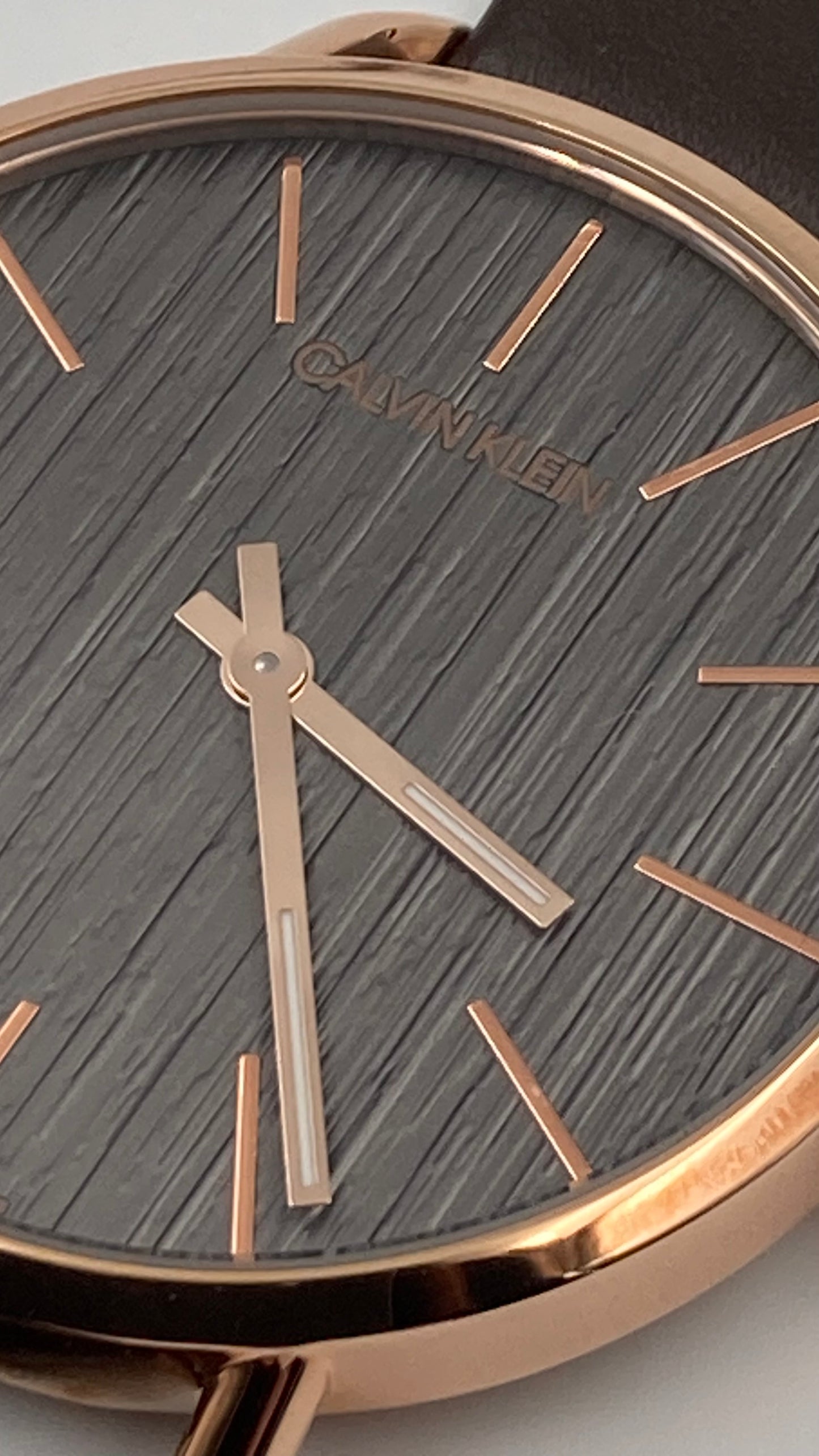 New Swiss Made CALVIN KLEIN Even Quartz Black Dial Men's Watch