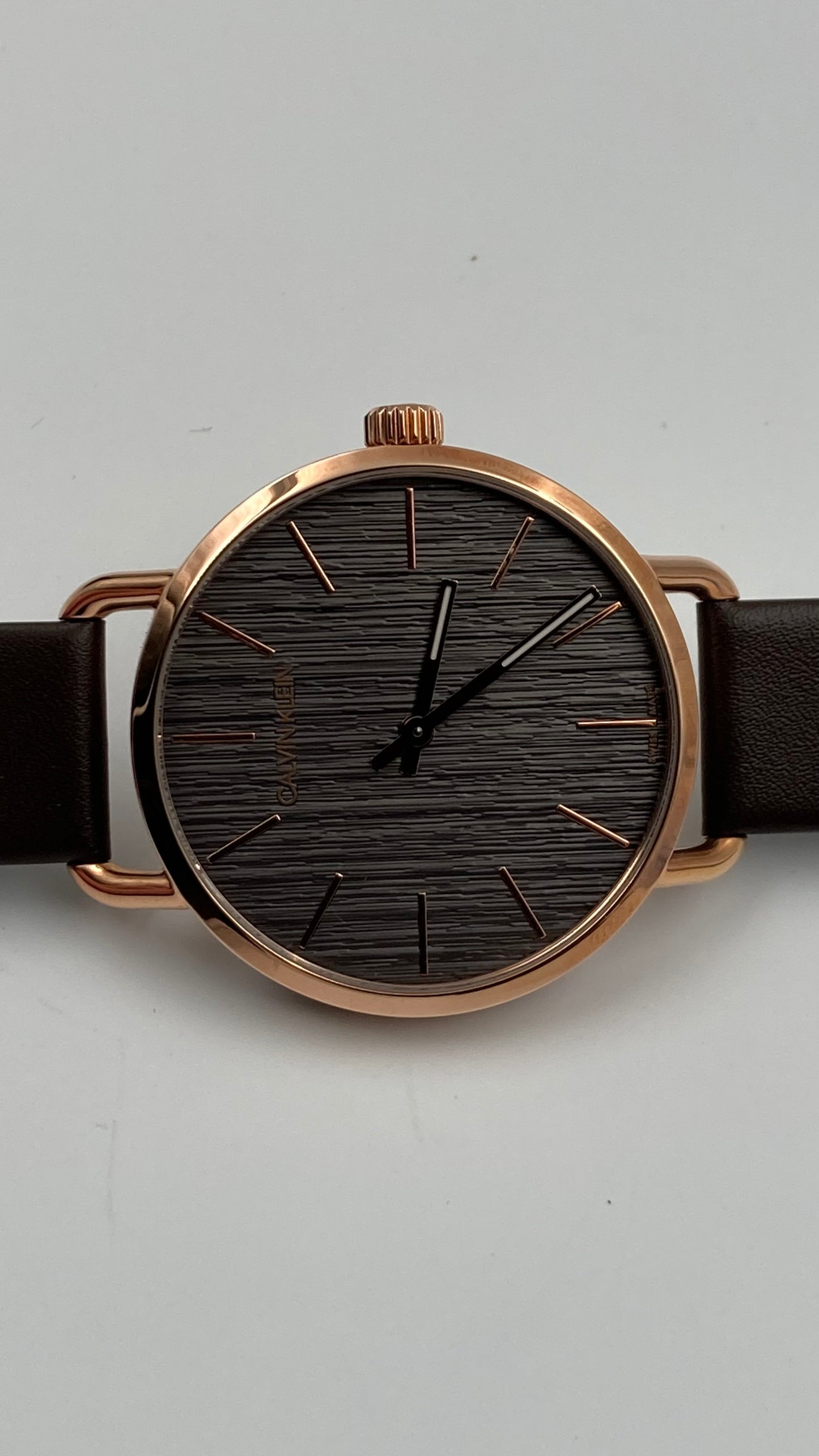 New Swiss Made CALVIN KLEIN Even Quartz Black Dial Men's Watch