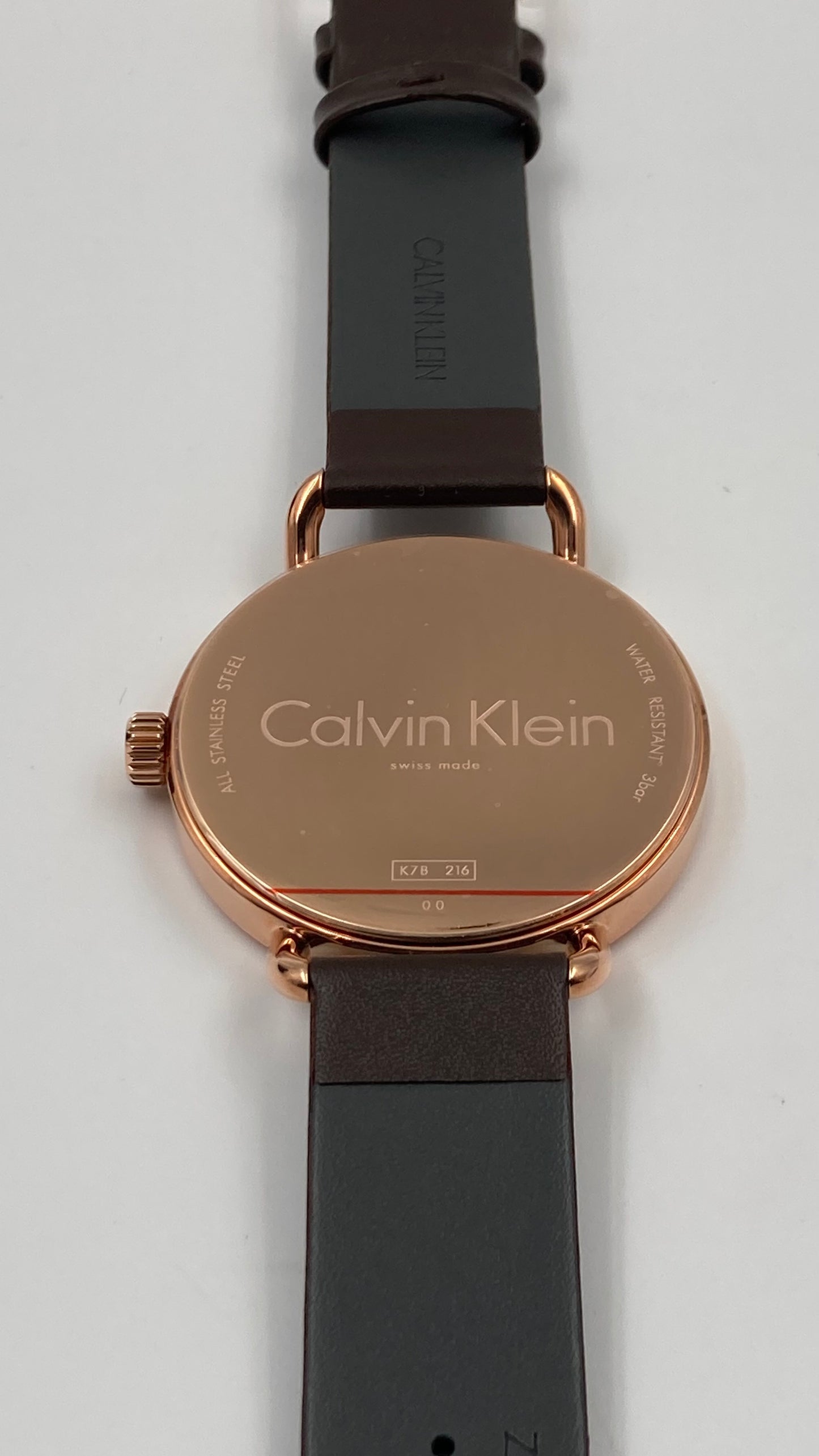 New Swiss Made CALVIN KLEIN Even Quartz Black Dial Men's Watch