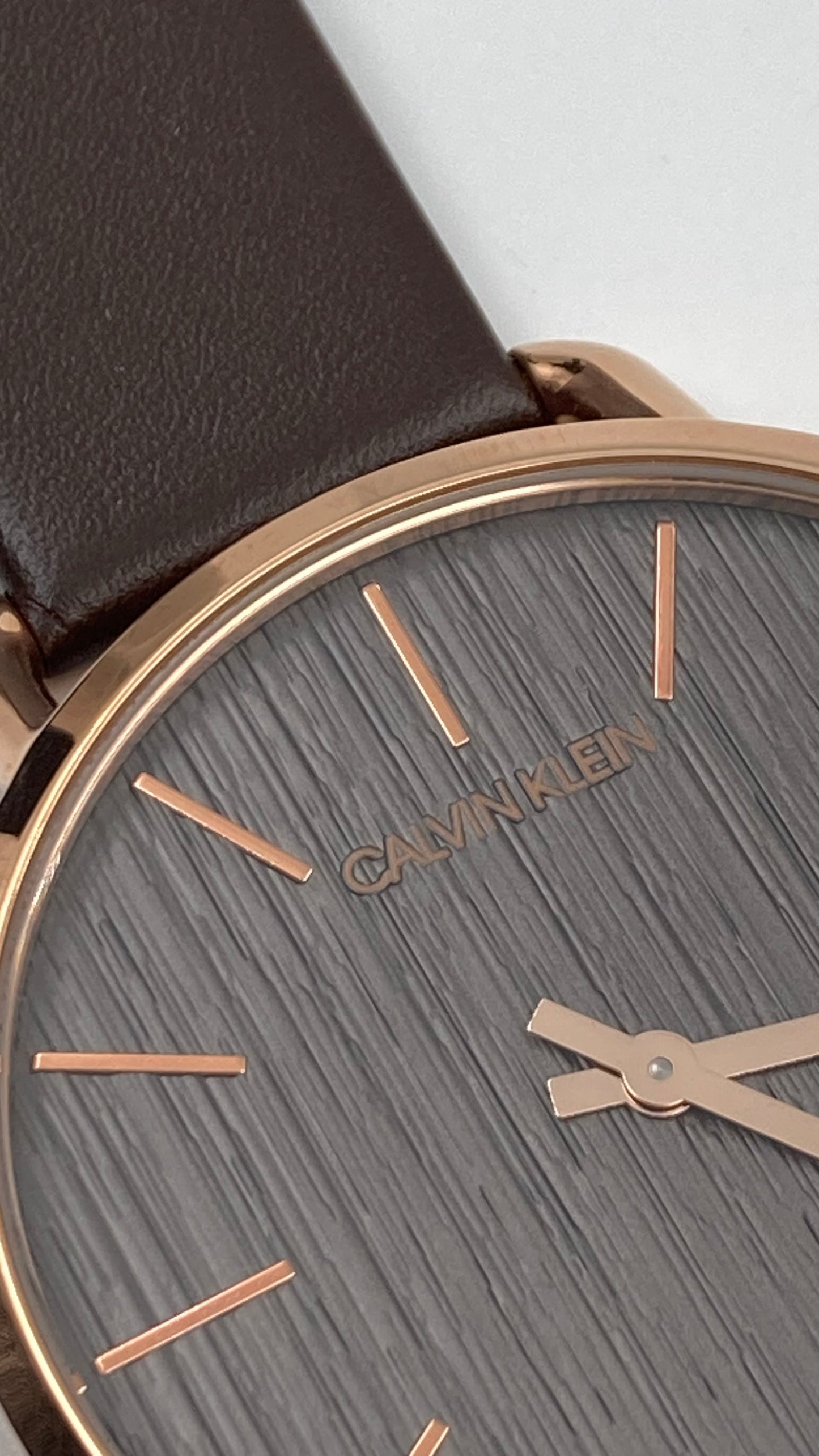 New Swiss Made CALVIN KLEIN Even Quartz Black Dial Men's Watch