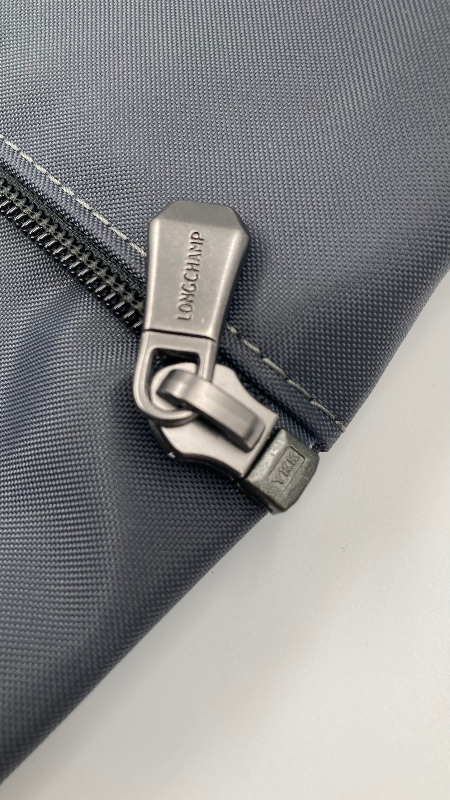 LONGCHAMP LE PLIAGE ERWEITERBARE REISETASCHE, GROSS - GUNMETAL