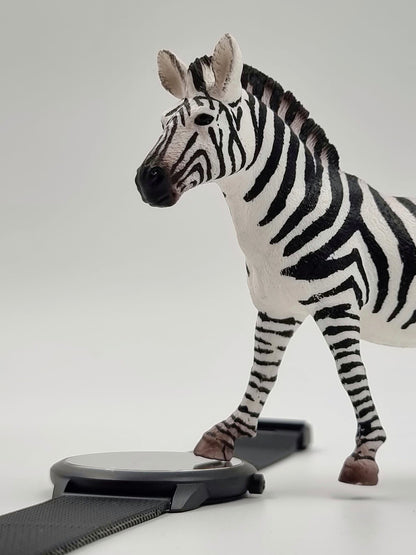 Neue, in der Schweiz hergestellte CALVIN KLEIN Minimal Quartz Herrenuhr mit schwarzem Zifferblatt