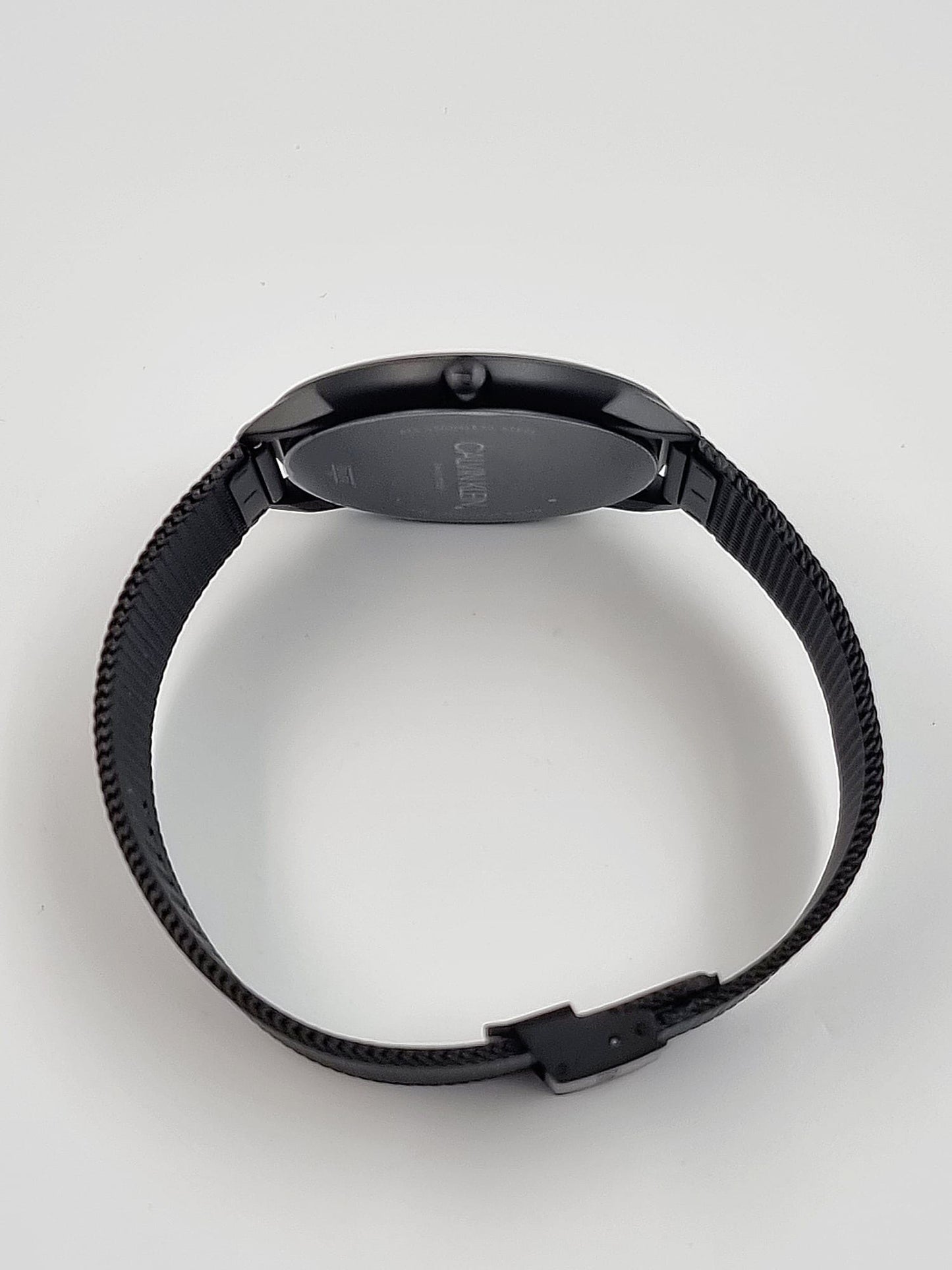 Neue, in der Schweiz hergestellte CALVIN KLEIN Minimal Quartz Herrenuhr mit schwarzem Zifferblatt