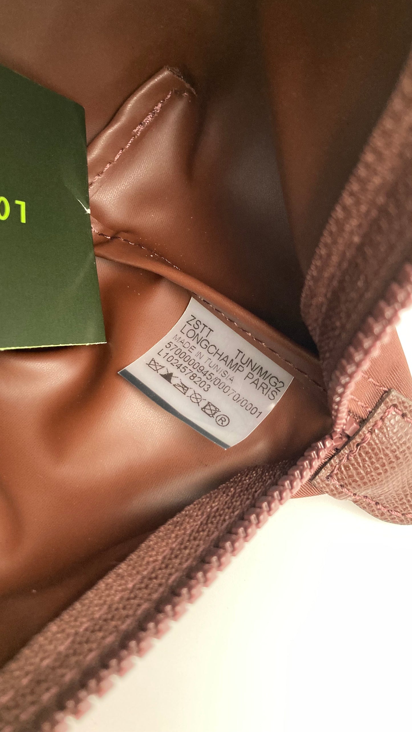 LONGCHAMP LE PLIAGE NEO COSMATIC CASE - CHOCOLATE