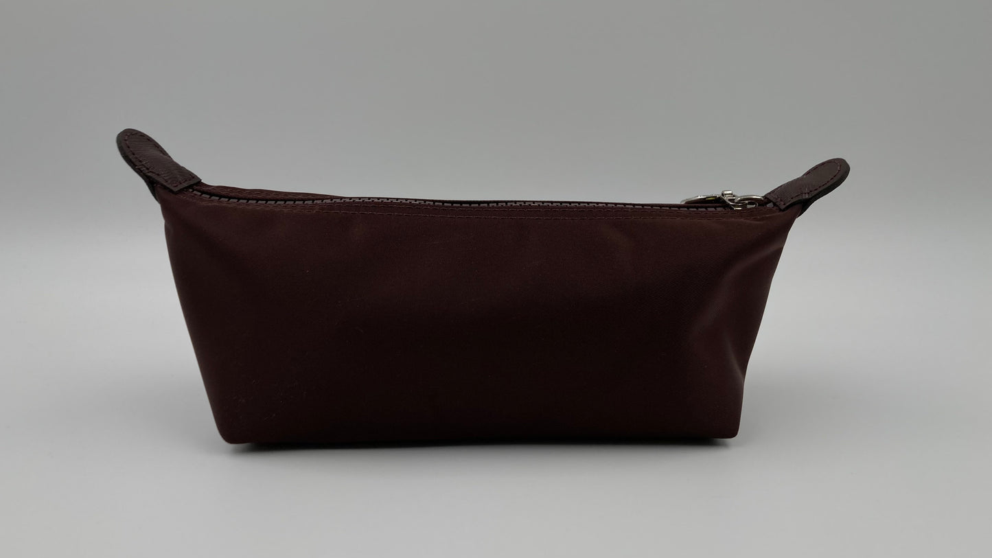 LONGCHAMP LE PLIAGE NEO COSMATIC CASE - CHOCOLATE